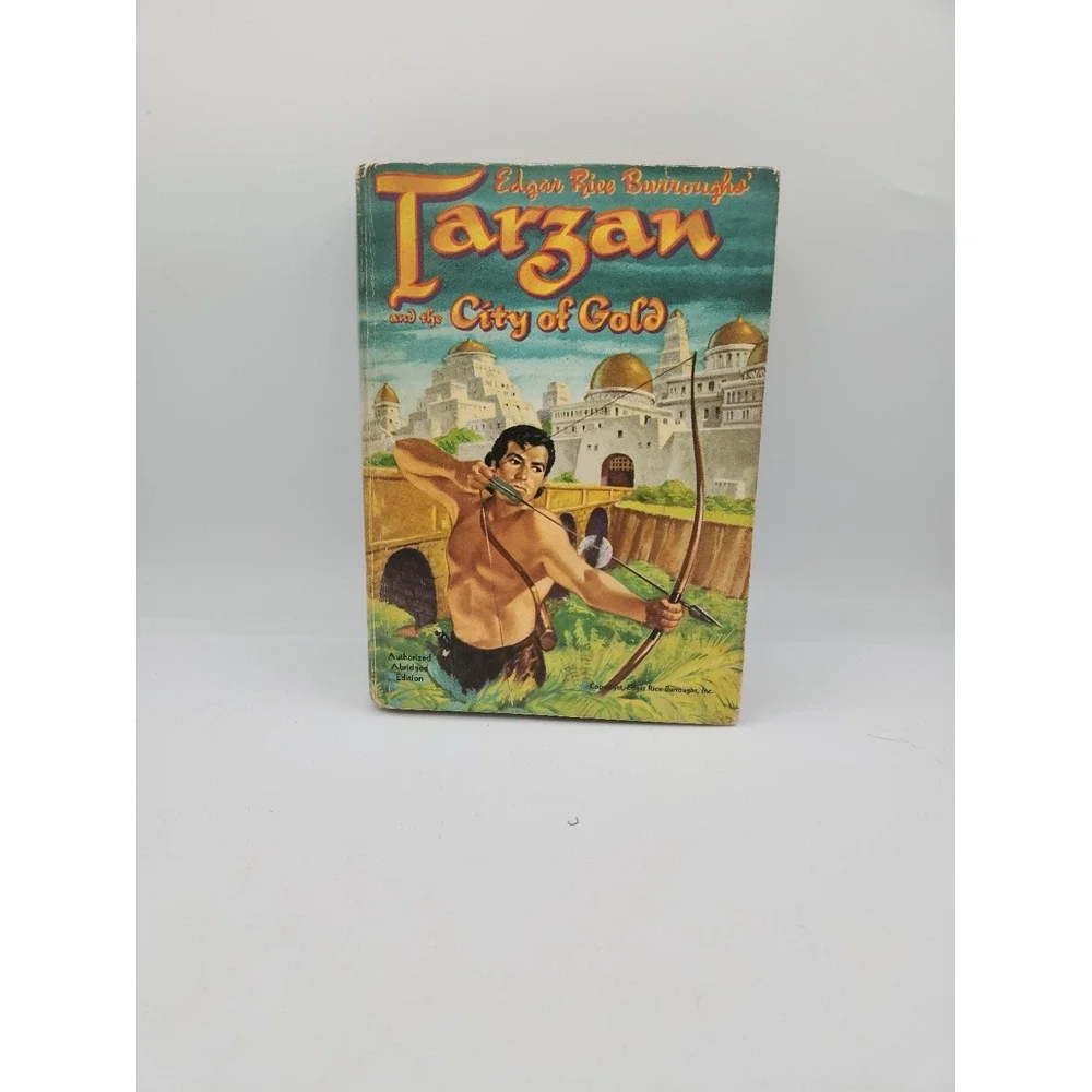 Tarzan and the City of Gold‎ by Edgar Rice Burroughs First 1st Edition VG HC